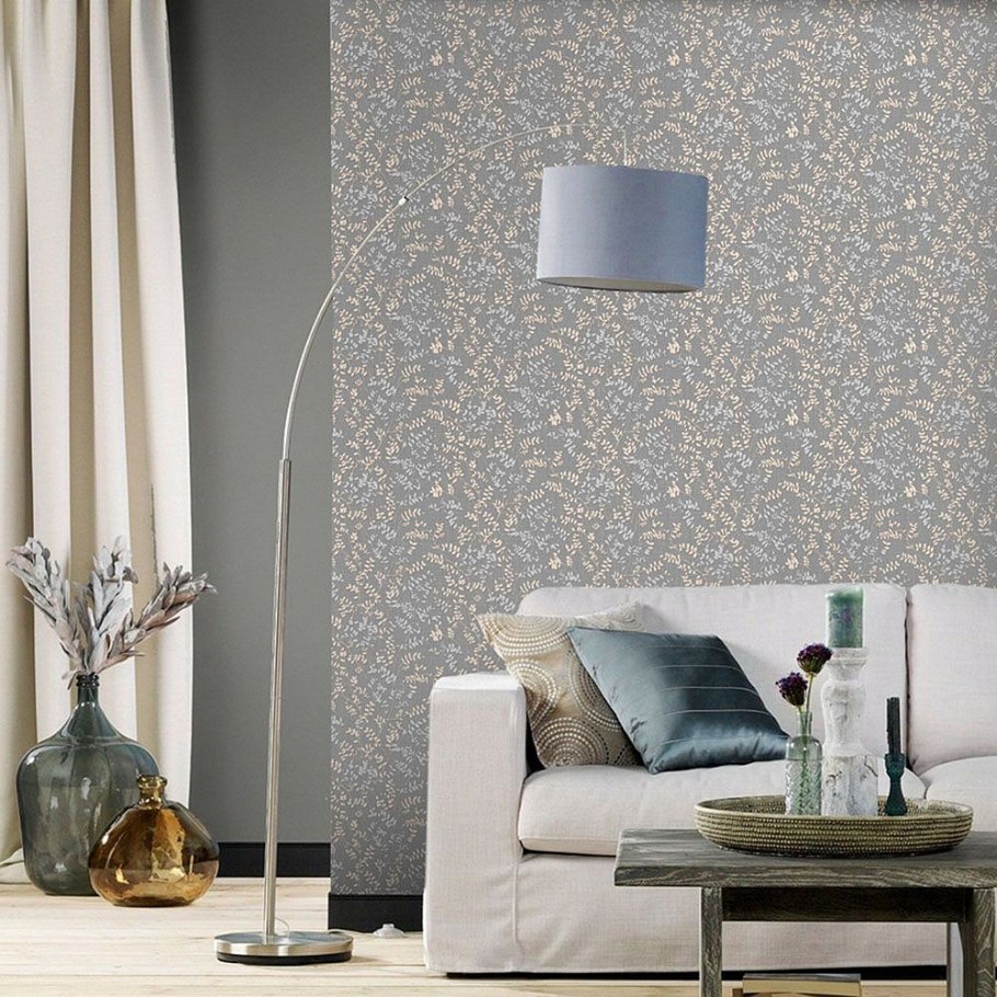 Обои флизелиновые Erismann Anika серые 1.06 м 60289-07