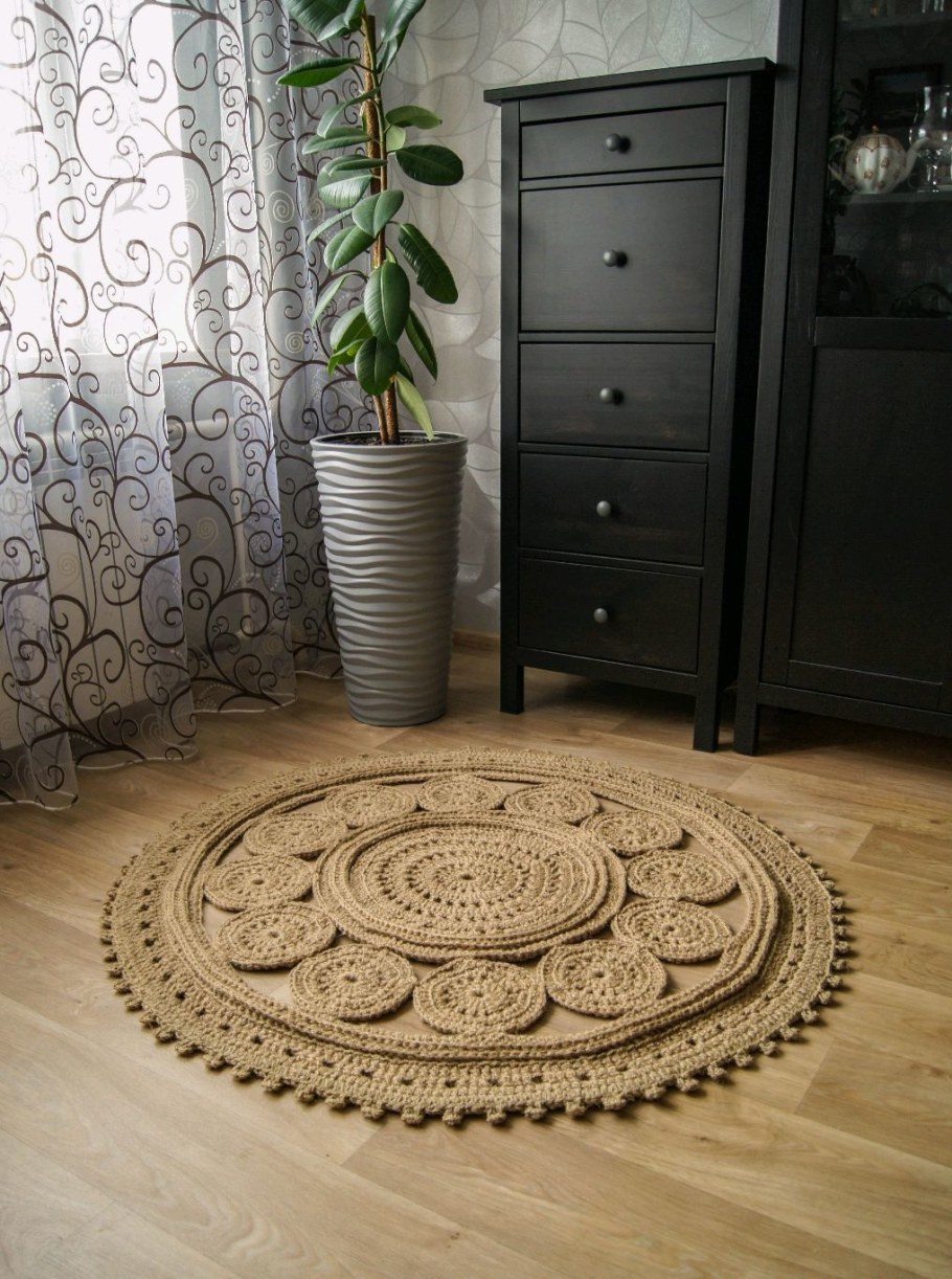 Циновка в интерьере