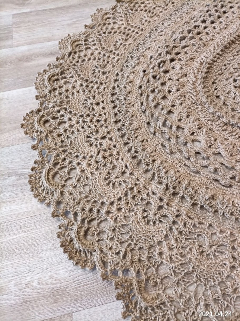 Ковер Улита Ажур из джута