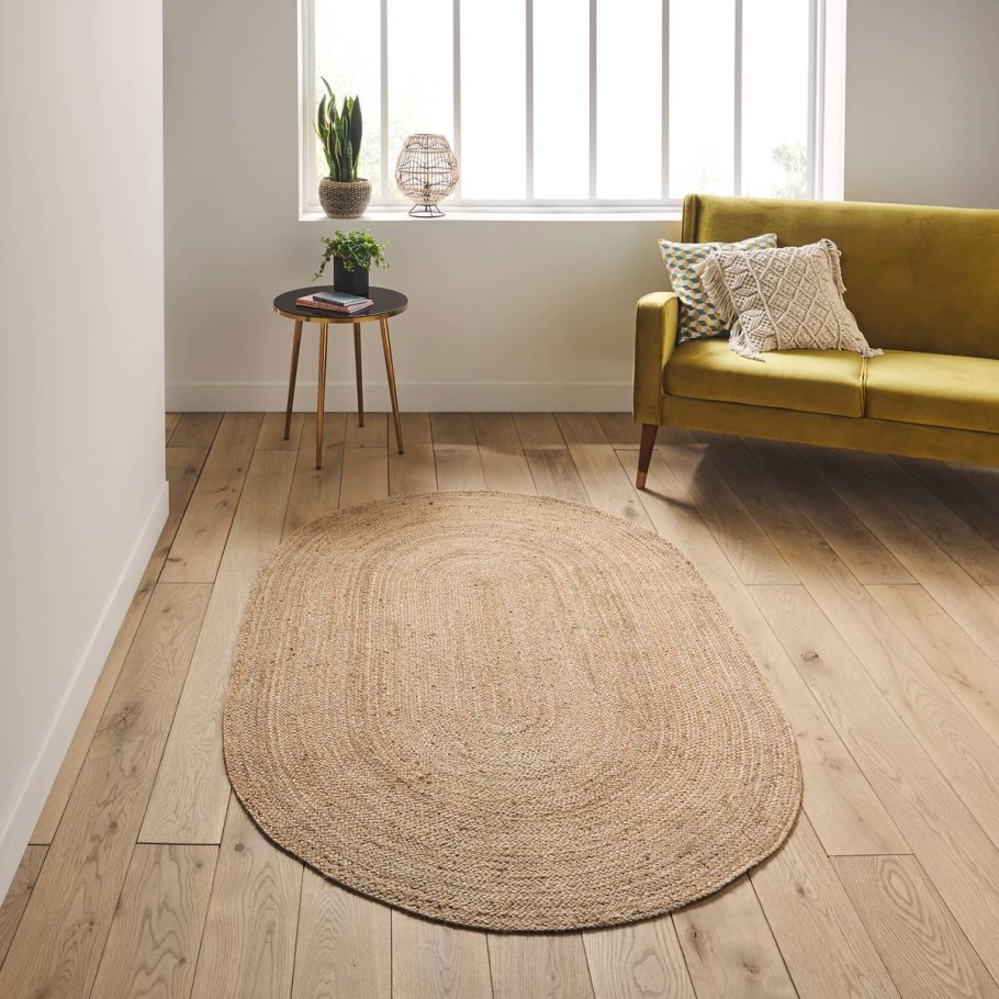 Круглый ковер в интерьере