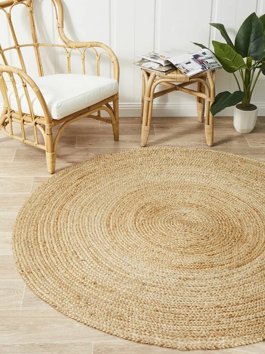 Круглый ковер 120х120