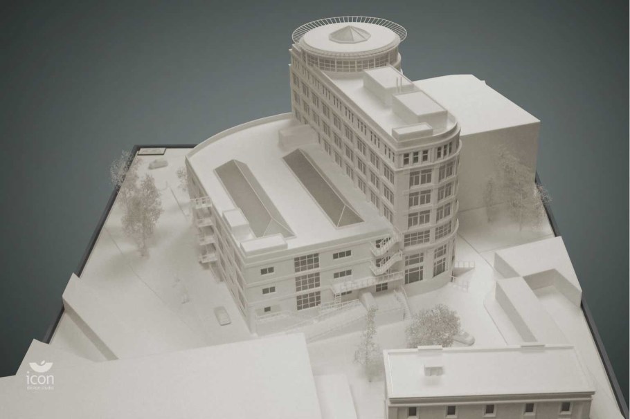 Макет архитектурного сооружения