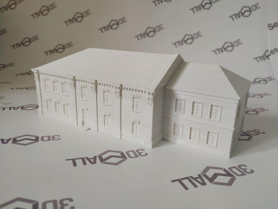 Бумажные макеты зданий