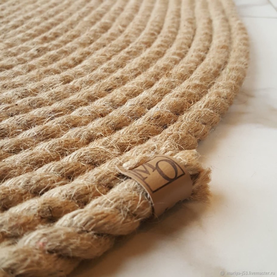 Ковер из джута икеа