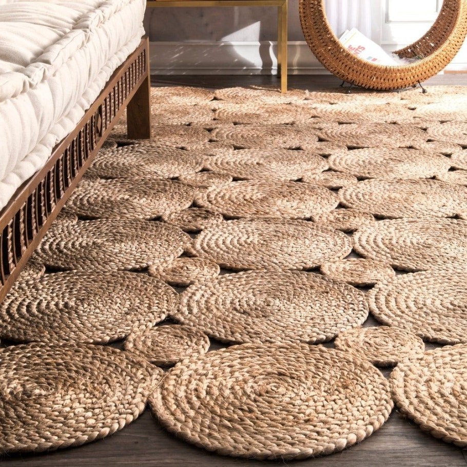 Коврик из джута