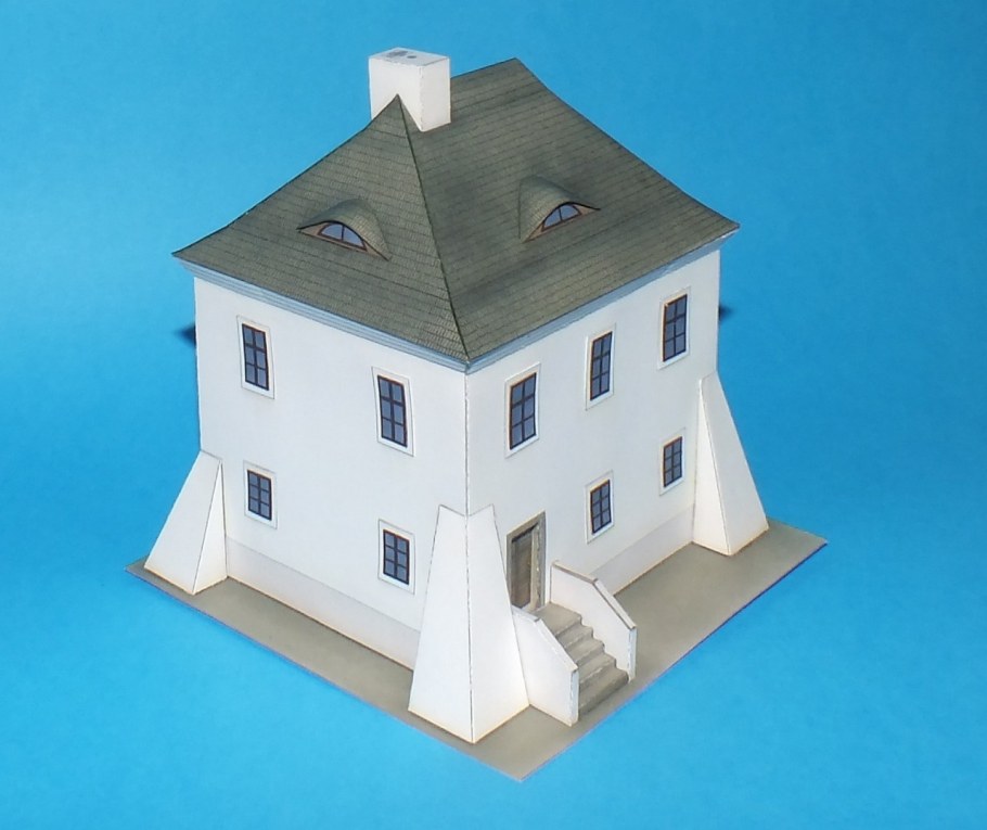 Макетирование зданий из бумаги