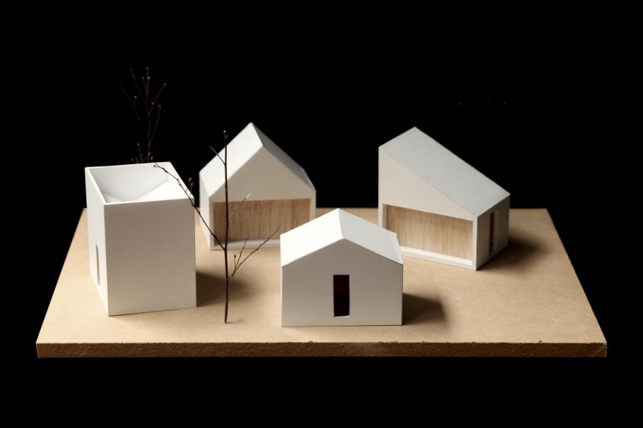 Объемный макет здания