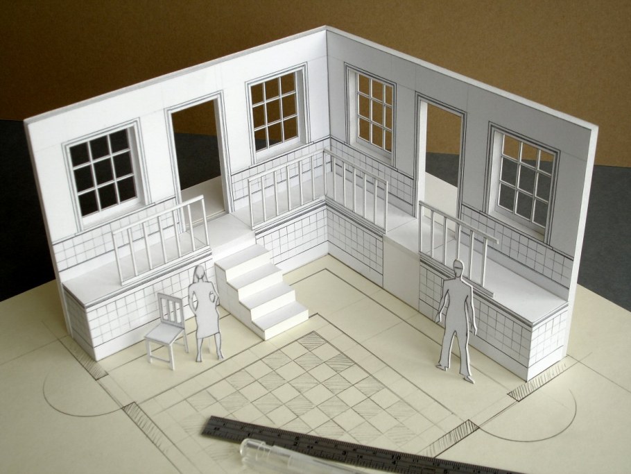 Макет интерьера