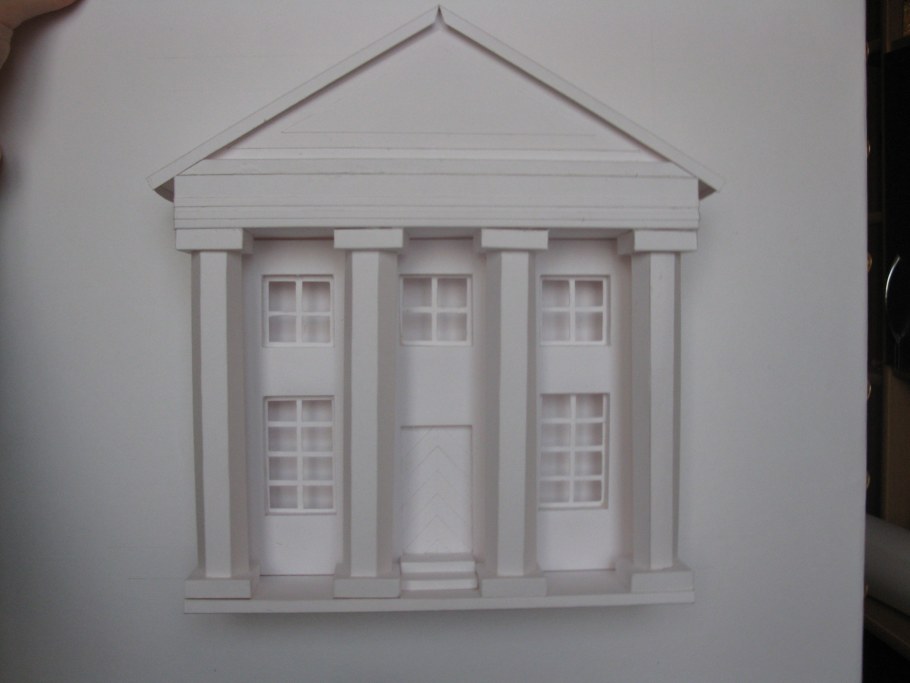 Макетирование фасадов зданий