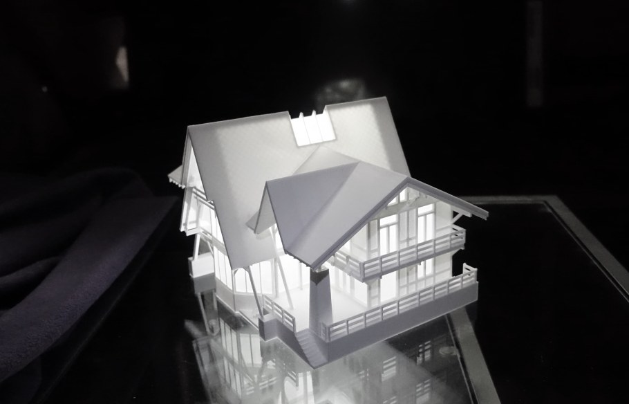 Архитектурные макеты из пенокартона