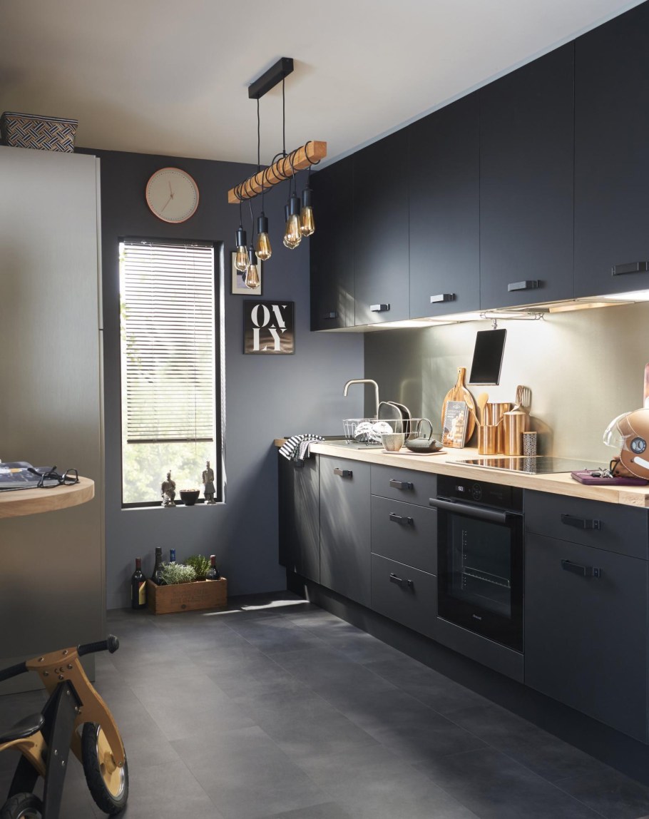 Серая кухня Леруа Мерлен