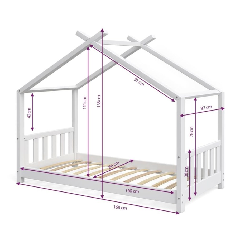 Детские кроватки домики