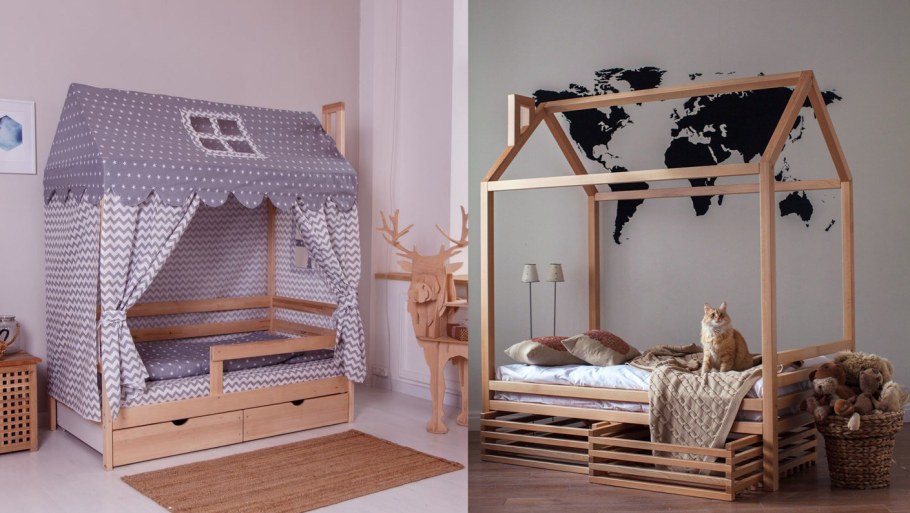 Кроватка домик