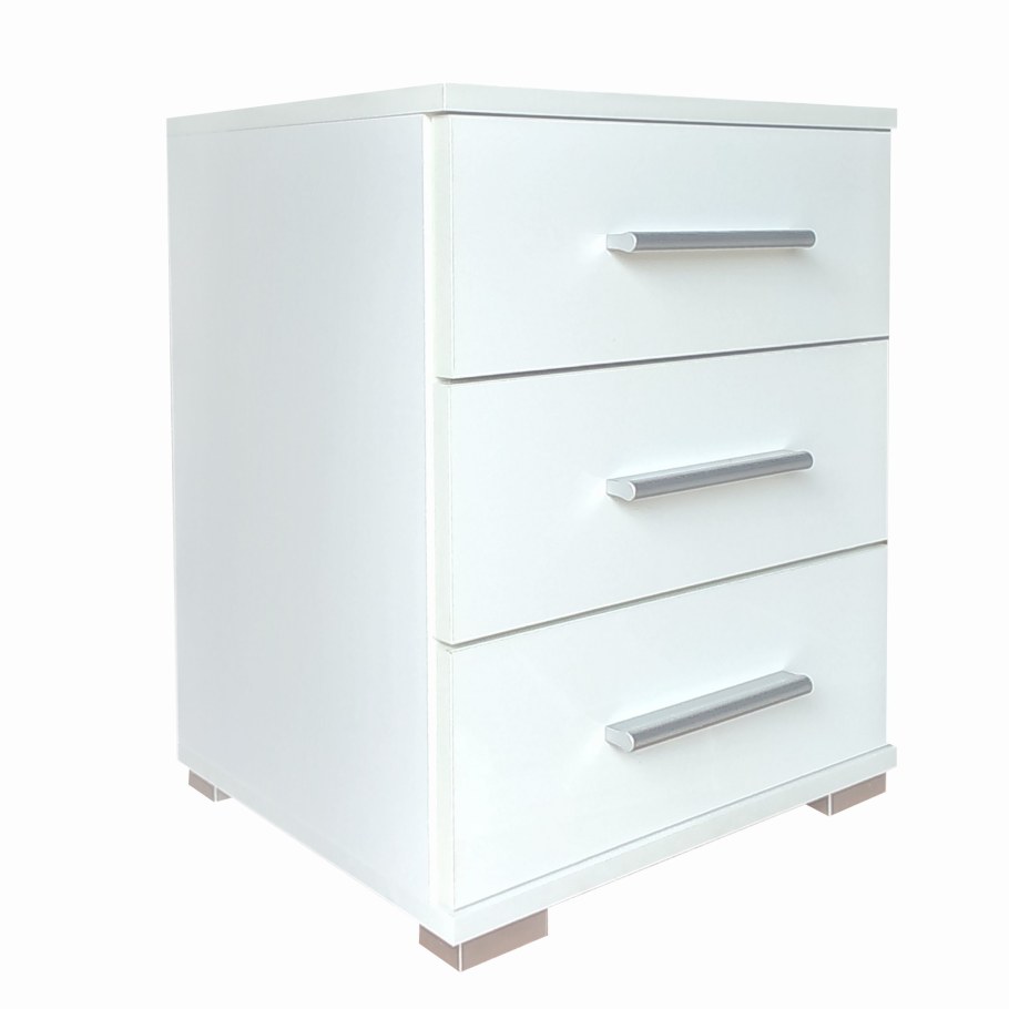 Тумбочка белая