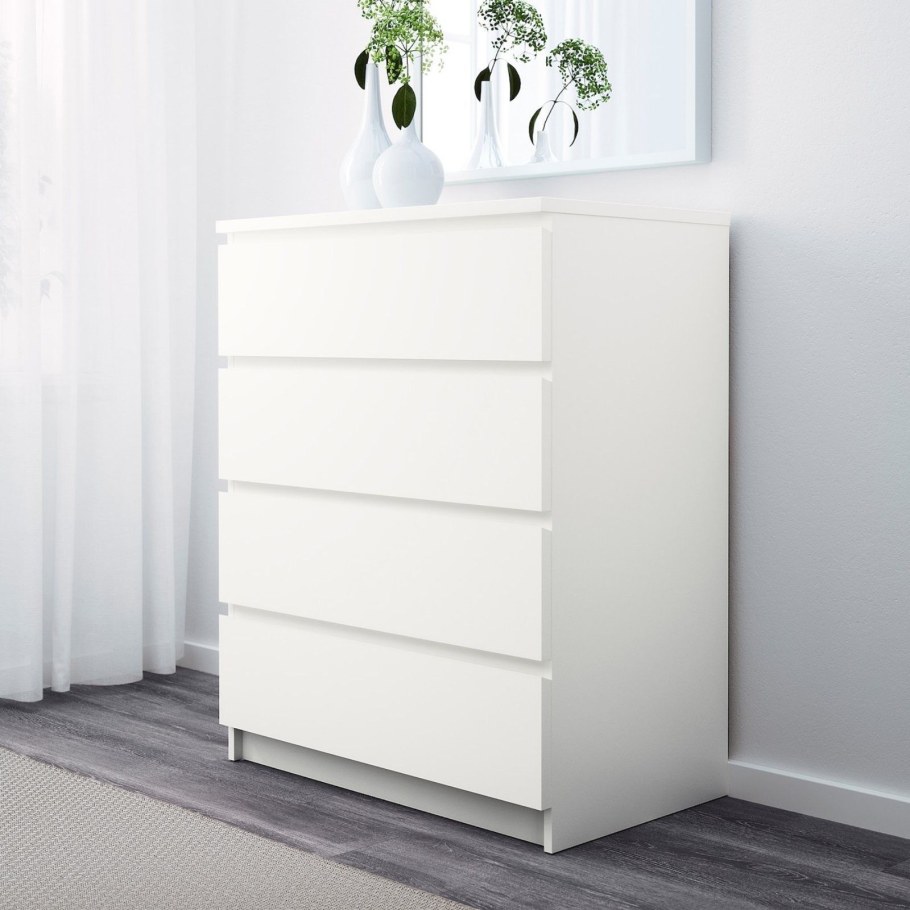 Ikea комод белый МАЛЬМ