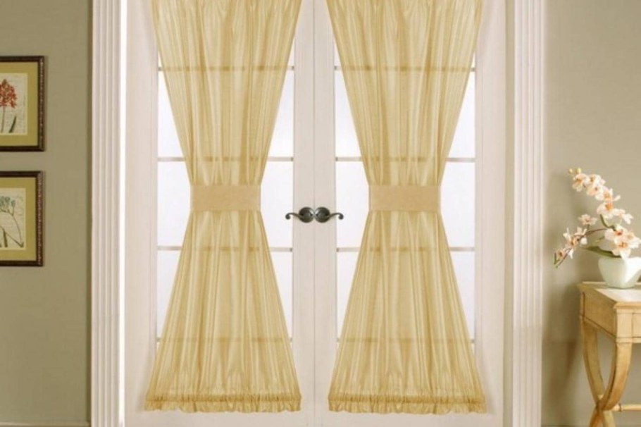 Шторы песочные часы