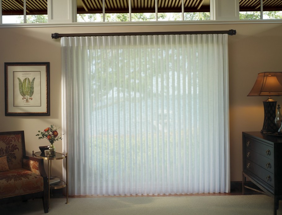 Тюлевые жалюзи вертикальные