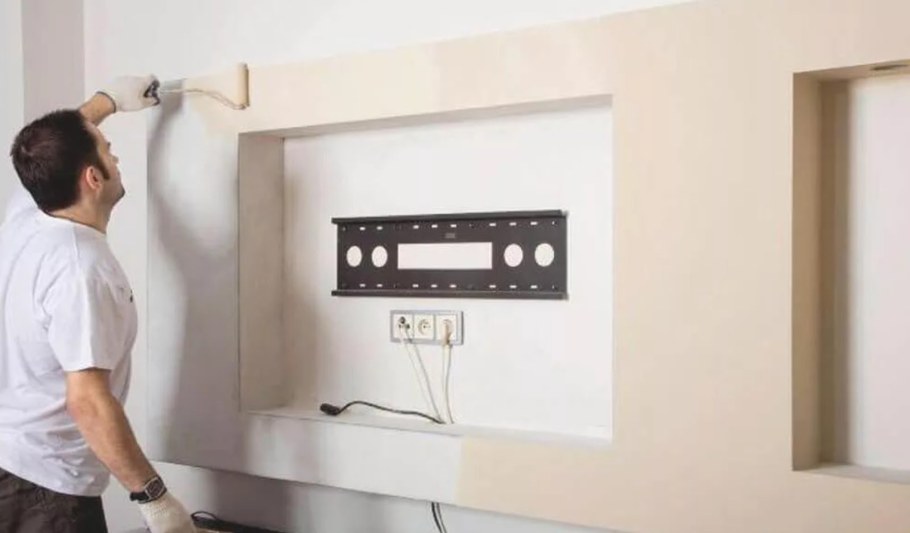 Розетки для ТВ на стене