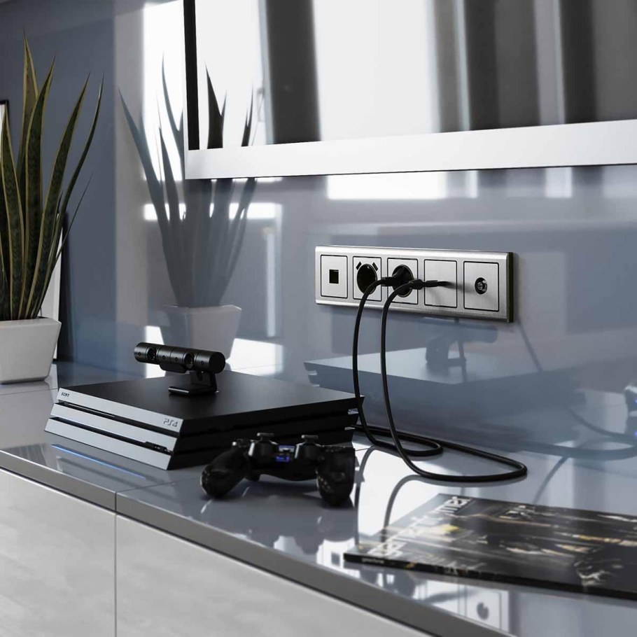 Розетка Werkel wl02-SKG-01-ip20,