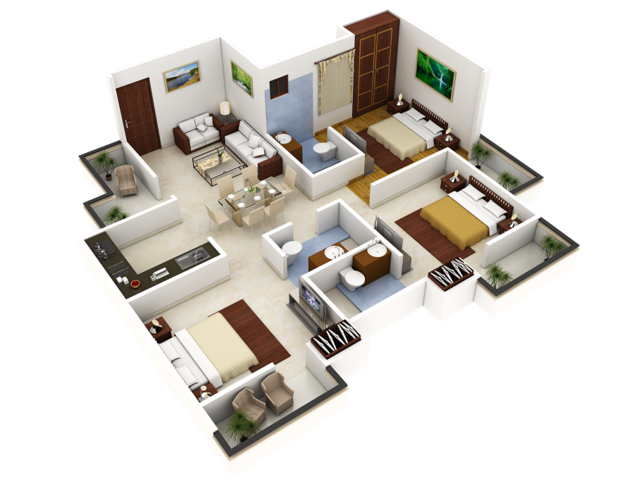 Floorplan 3d планировка