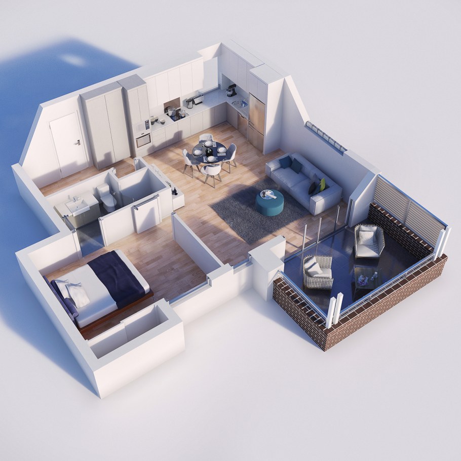 Floorplan 3d планировка