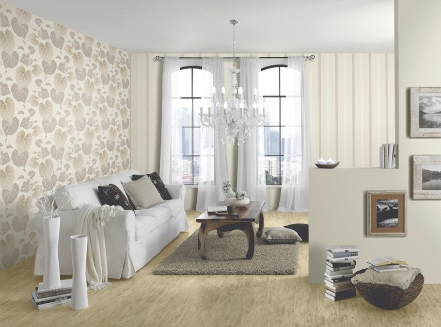 Обои компаньоны в интерьере