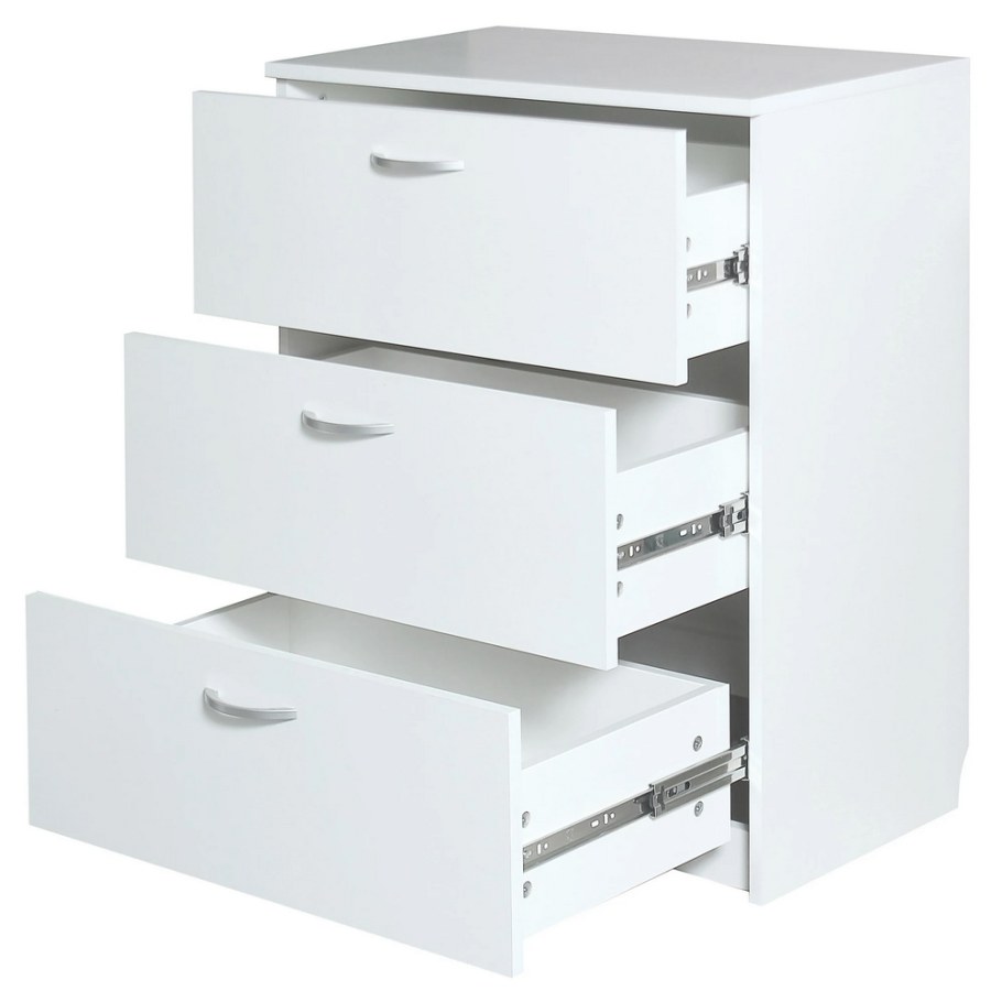 Комод 3 ящика, 68.5x80x39.4, цвет сонома