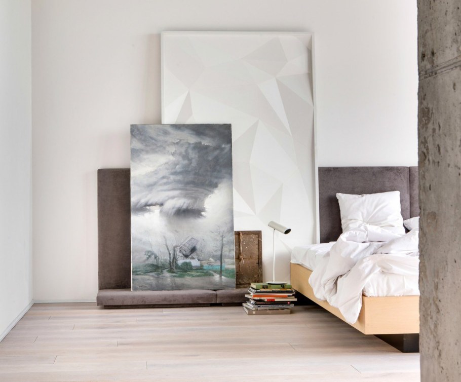 Холст в интерьере