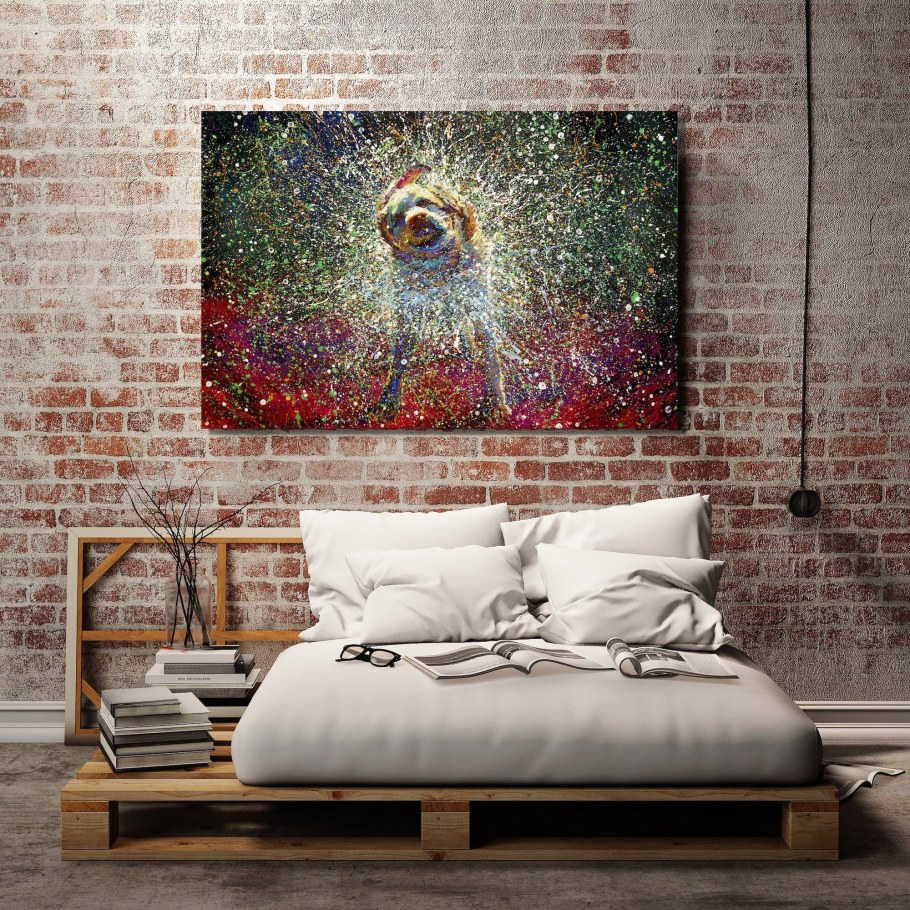 Живопись для интерьера в стиле лофт