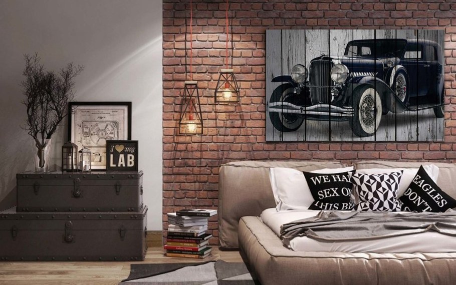Постеры для интерьера в стиле лофт
