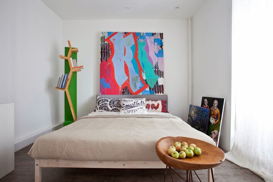 Картина в спальню лофт