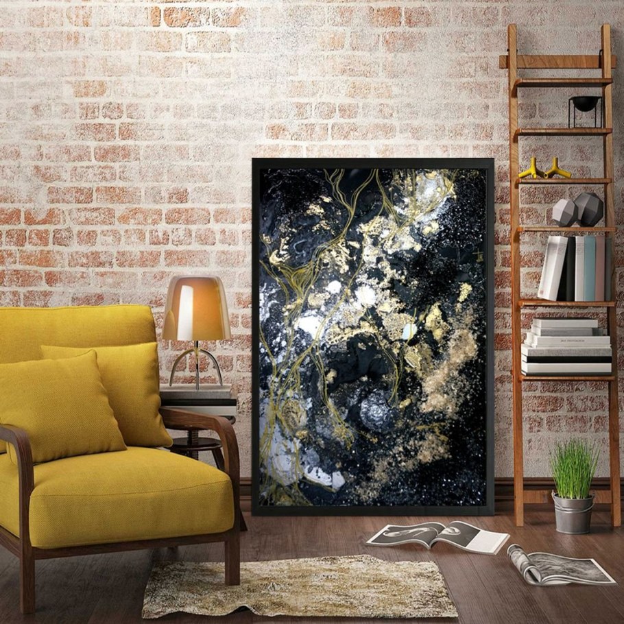 Живопись в интерьере лофт