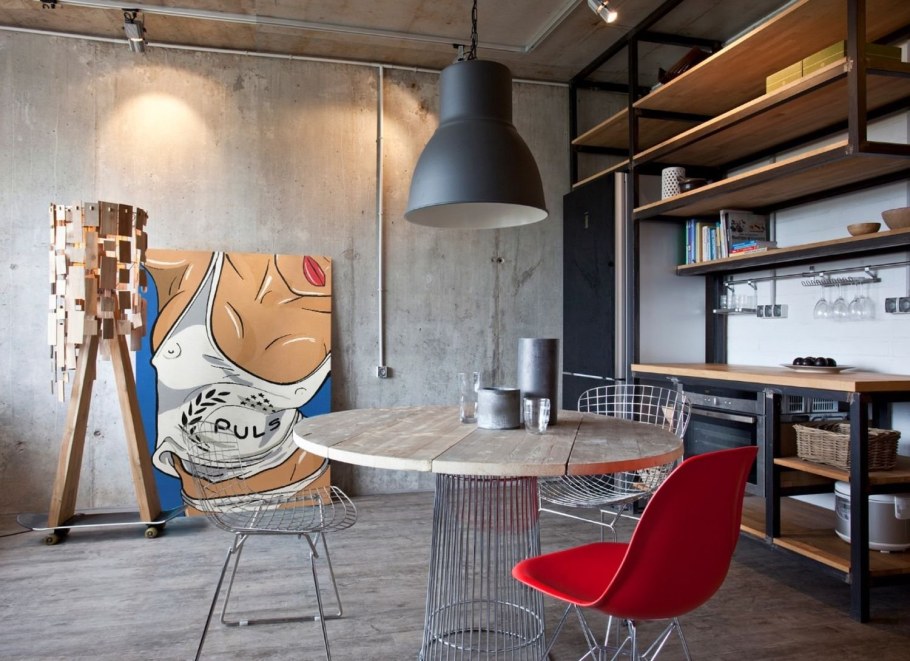 Картины на кухню в стиле лофт