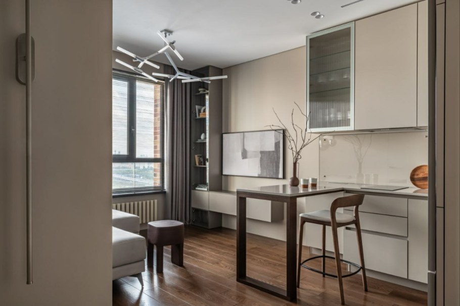 Интерьер маленькой однушки