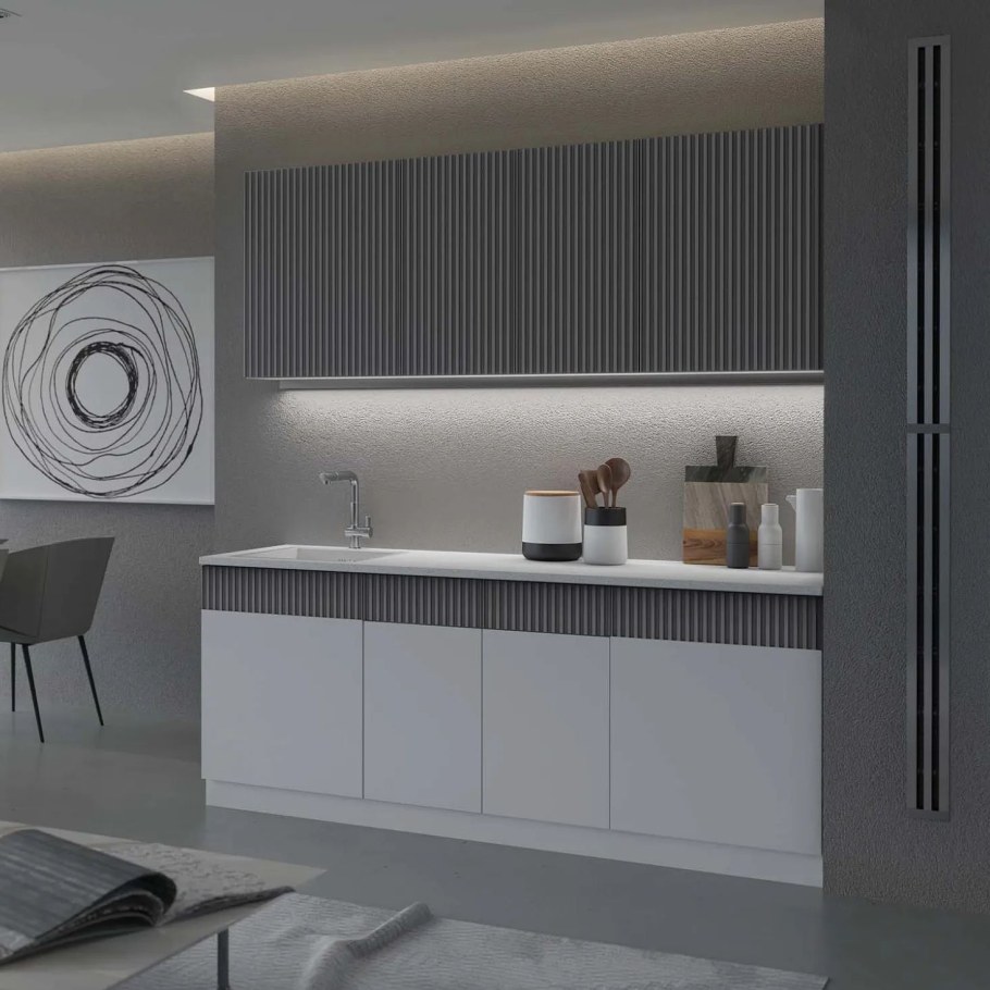 Кухня Монако 2.0 софт графит миф