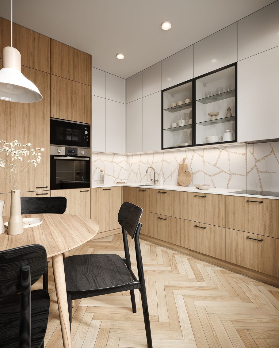 Pinterest кухня гостиная 2022