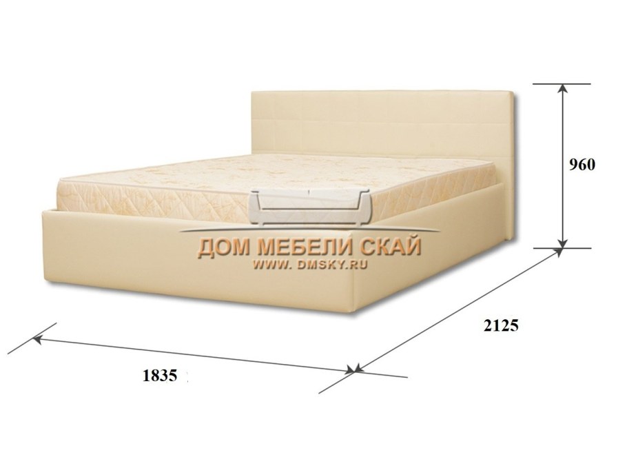 Кровать Боровичи Люкс