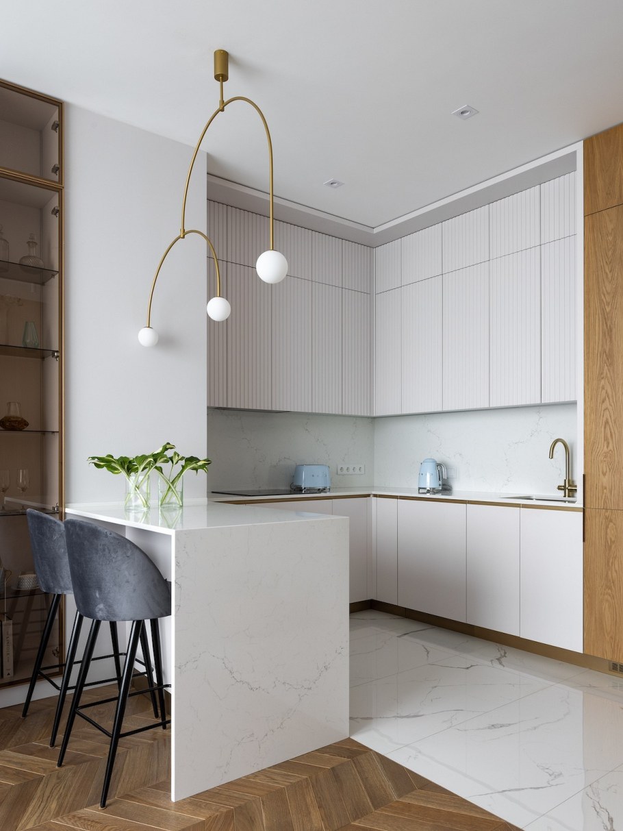 Белые кухни