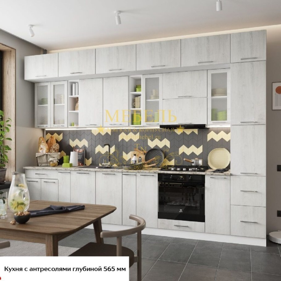 Кухня Мелани хофф голубая