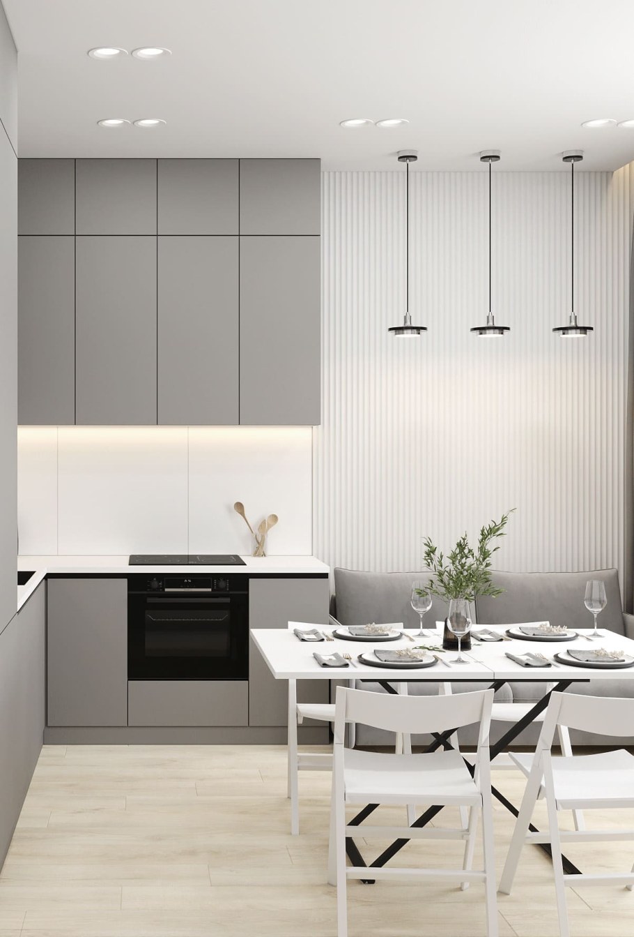 Кухня Сканди графит