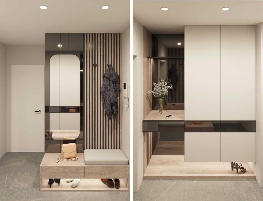 Прихожая в современном стиле 2022