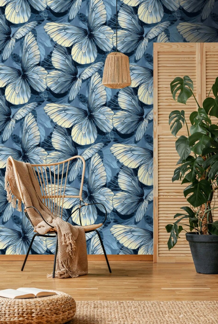 Плитка с тропическим принтом