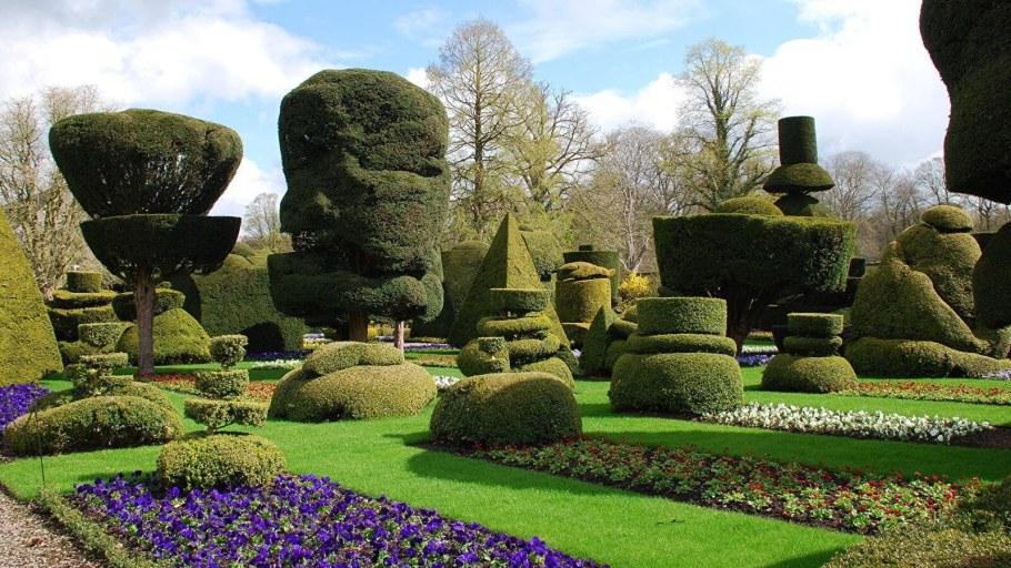 Топиарные сады Англии
