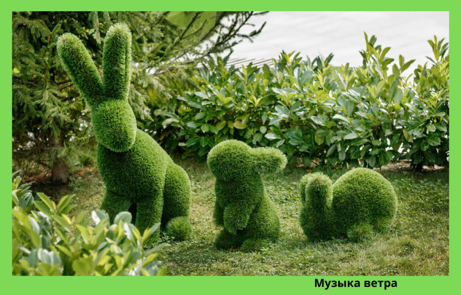 Топиарные фигуры Бачо