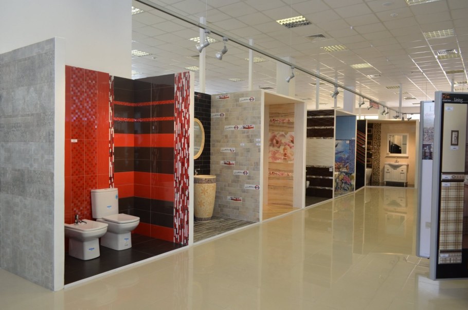 Стенды с плиткой для ванной