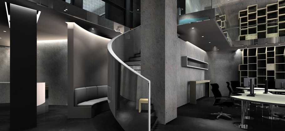 Проект офиса Хай тек