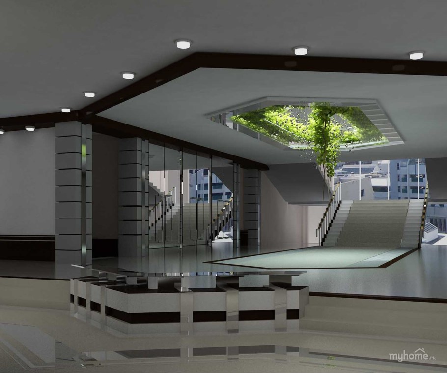 Интерьер общественного здания