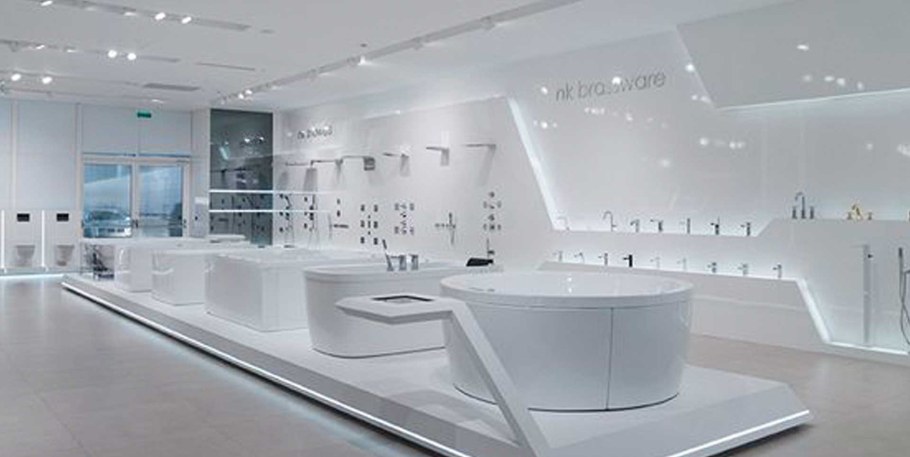 Интерьер Хай тек магазин