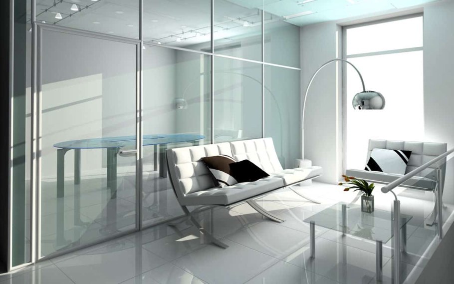 Стекло в современном интерьере