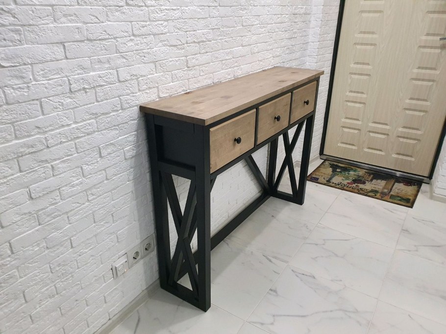 Консольный стол икеа 130x45x74